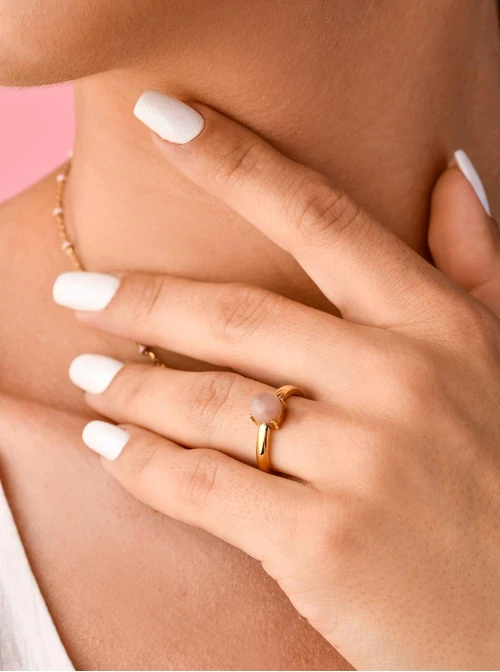 Pierścionek Opal Pudrowy S400780Z00