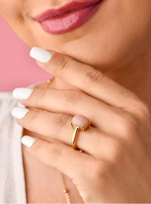 Pierścionek Opal Pudrowy, S400793Z00