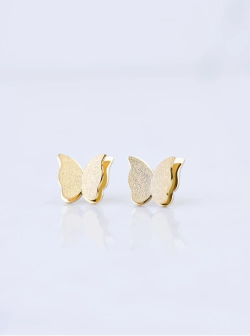 Kolczyki motylki, złoty S203937Z00
