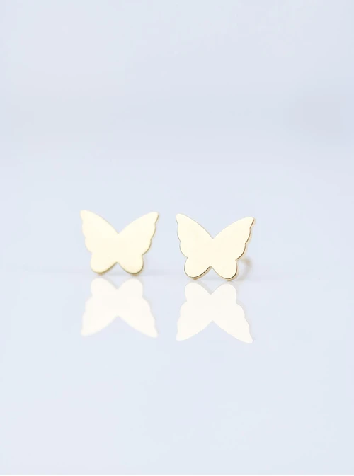 Kolczyki motylki, złoty S203949Z00