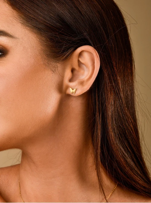 Kolczyki motylki, złoty S203949Z00