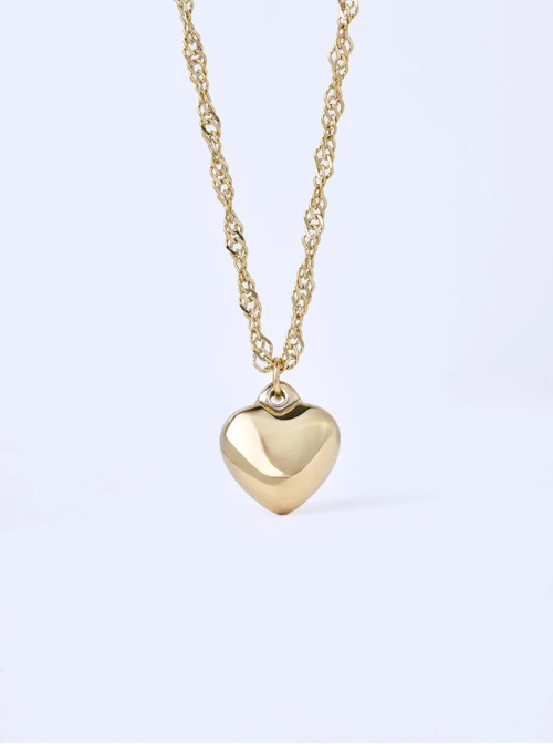 Naszyjnik serduszko, kolor złoty S303944Z00