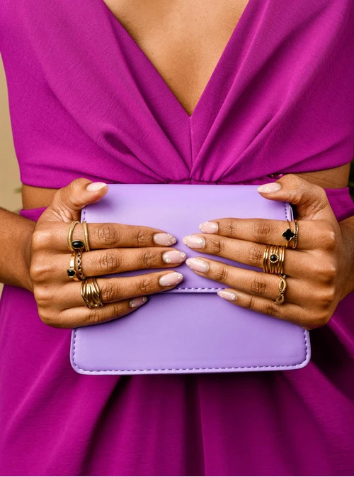 Pierścionek szeroki, złoty S400750Z00