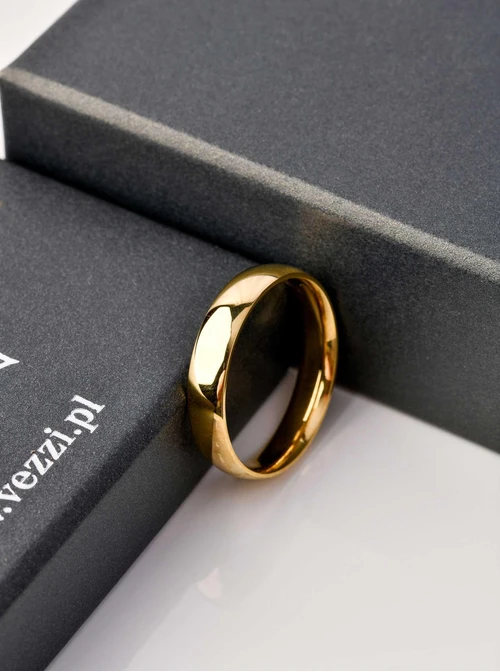 Obrączka unisex, kolor złoty S404146Z00