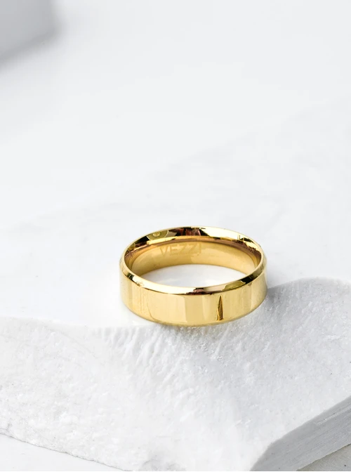 [Zestaw] Obrączka gładka, kolor złoty S404160Z00
