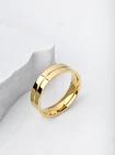 Obrączka unisex, kolor złoty S404186Z00