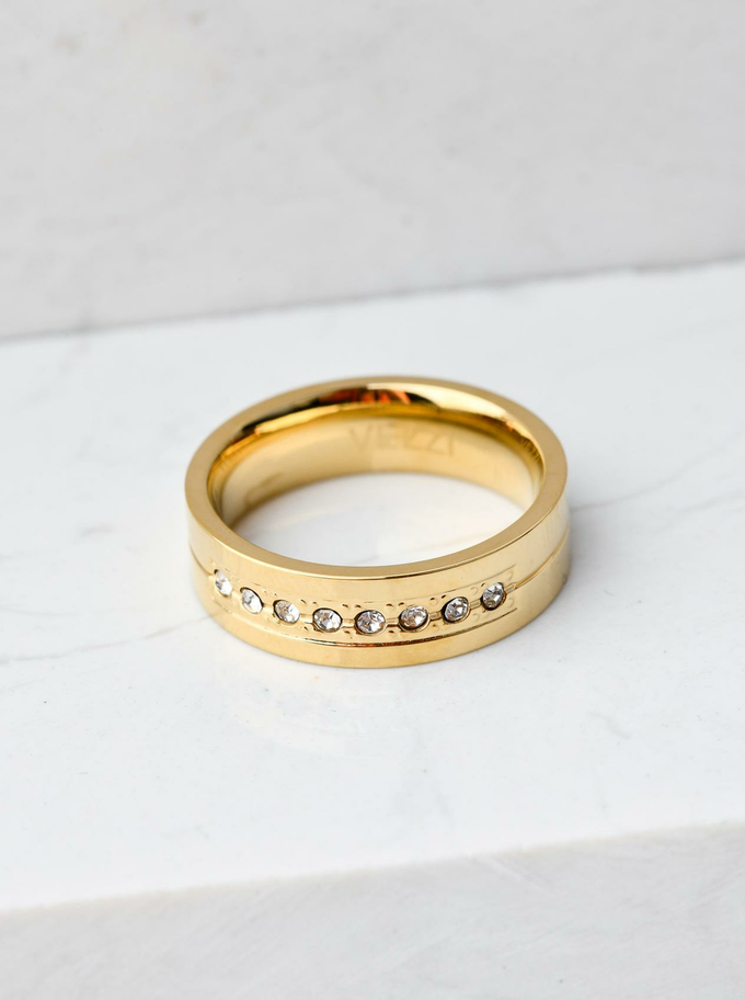 [Zestaw] Obrączka unisex, kolor złoty S404186Z00