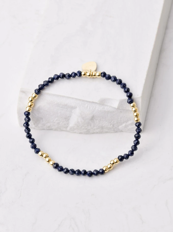 Bransoletka Noc Kairu, kuleczki, złoty S104483Z00