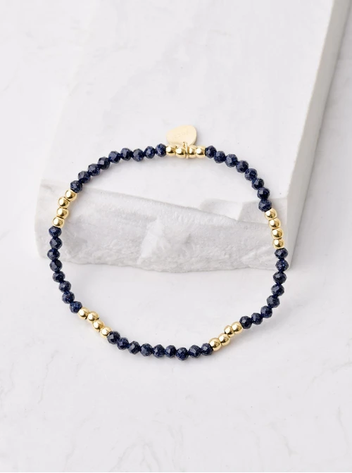 Bransoletka Noc Kairu, kuleczki, złoty S104483Z00