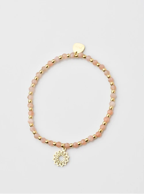 Bransoletka Rozeta Vezzi, Kamień Słońca, złoty S104526Z00