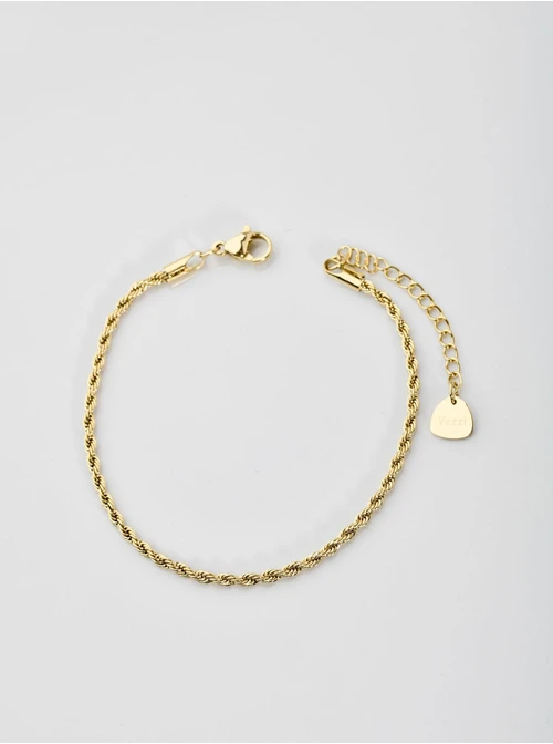 Bransoletka splot Corda, (0,2 cm), złoty S104658Z00