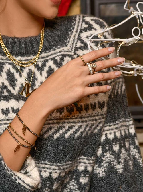 Bransoletka splot Corda, (0,25 cm), złoty S104660Z00