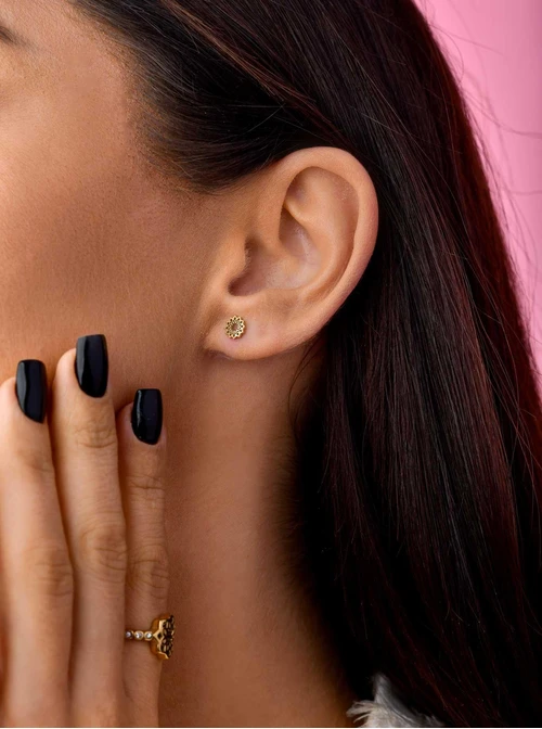 Kolczyki Mini Rozeta Vezzi, złoty S204320Z00