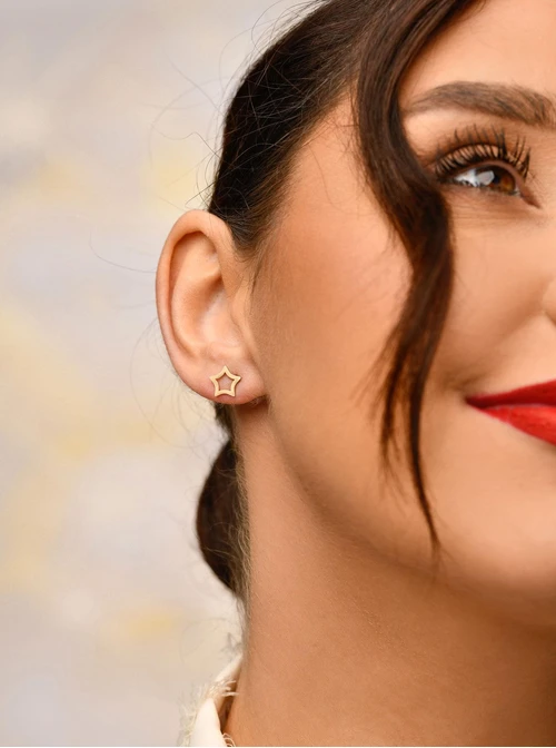 Kolczyki gwiazdki, złoty S204867Z00