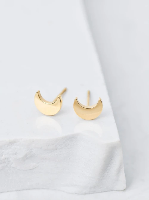 Kolczyki księżyce, złoty S204922Z00