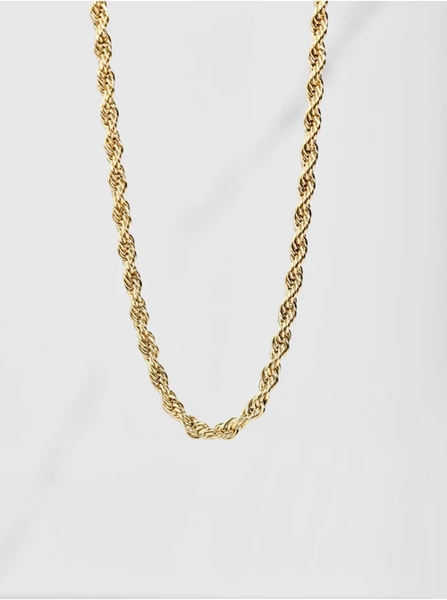 Naszyjnik splot Corda, (0,3 cm), złoty S304661Z00