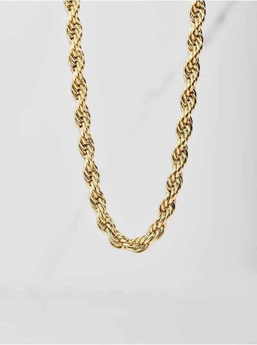 Naszyjnik splot Corda, ( 0,6 cm), złoty S304667Z00