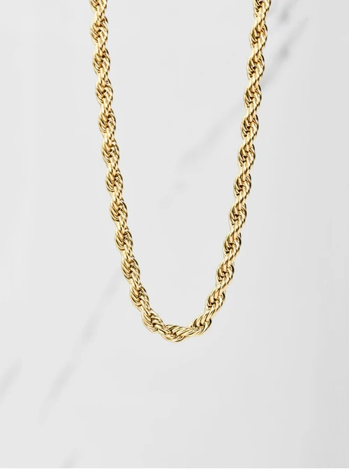 [Zestaw] Naszyjnik splot Corda, (0,5 cm), złoty S304665Z00