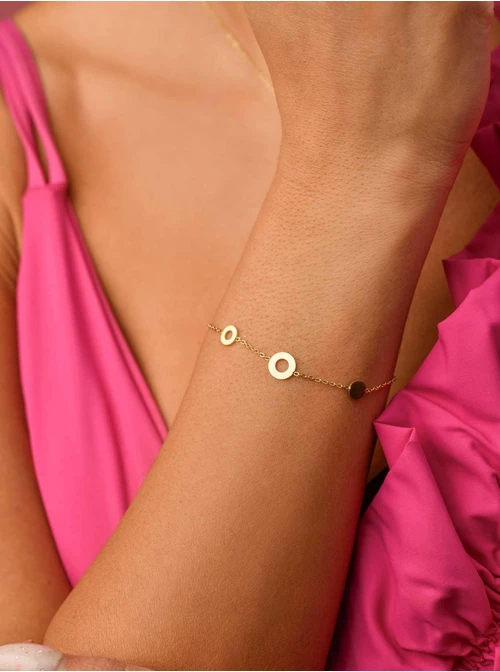 Bransoletka kółeczka, złoty S104960Z00