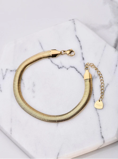 Bransoletka żmijka, złoty S104986Z00
