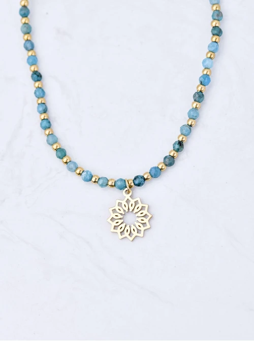 Choker Rozeta Vezzi, Apatyt, złoty S304499Z00