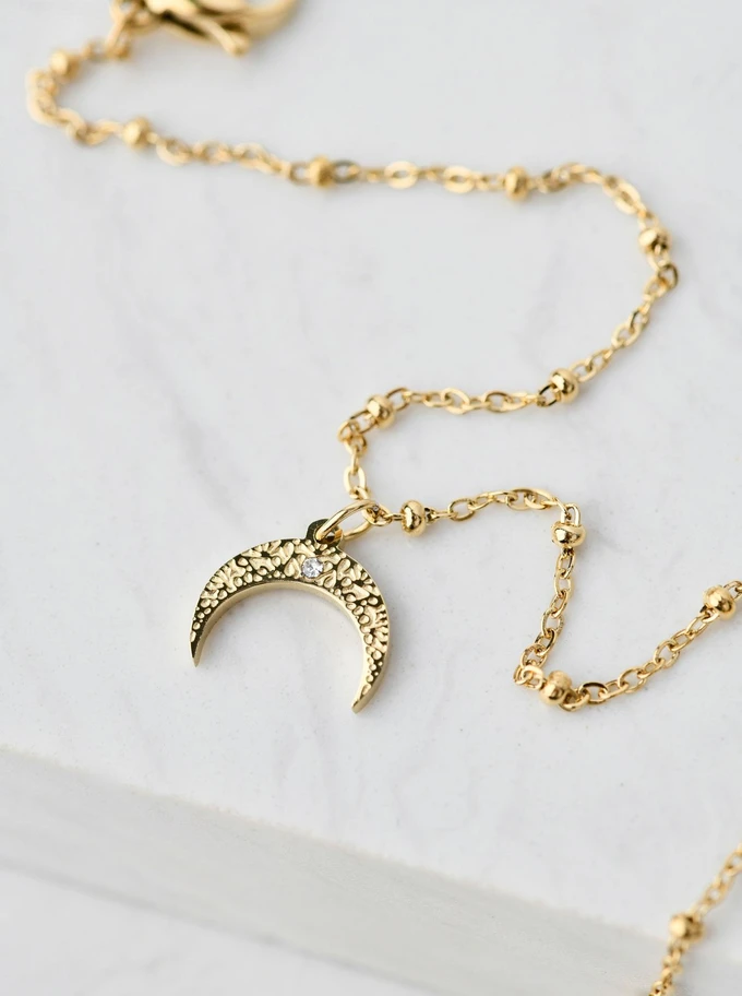 Bransoletka księżyc, złoty S105303Z00