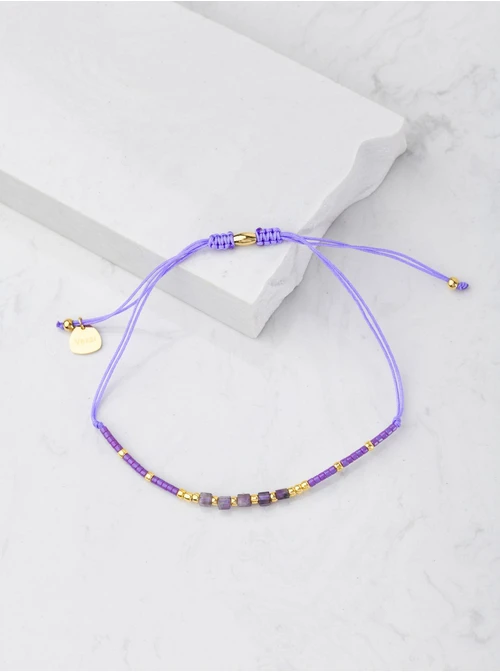 Bransoletka Ametyst, złoty S105606Z00