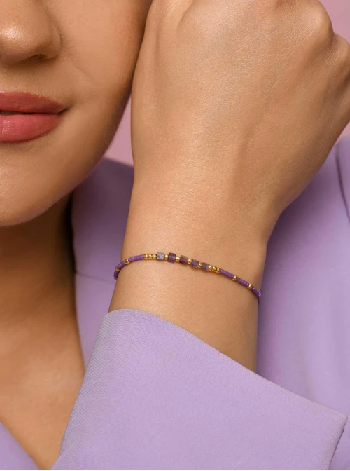 Bransoletka Ametyst, złoty S105606Z00