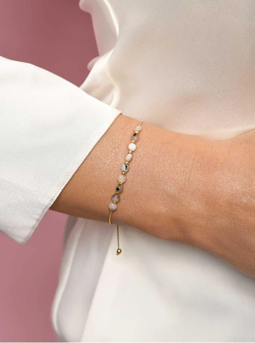 Bransoletka Kamień Księżycowy, złoty S105619Z00