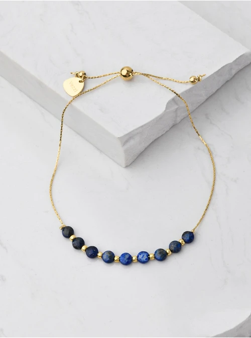 Bransoletka Lapis Lazuli, złoty S105611Z00