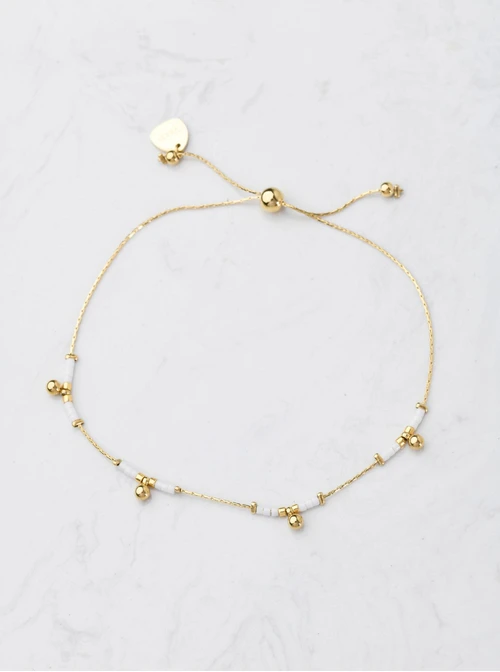 Bransoletka koraliki Miyuki, kulki, złoty S105647Z00