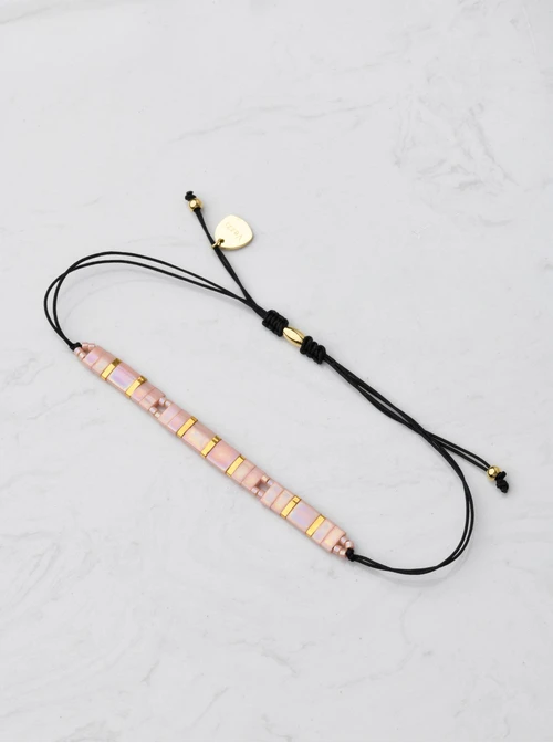 Bransoletka koraliki Miyuki, sznurek S105523Z00