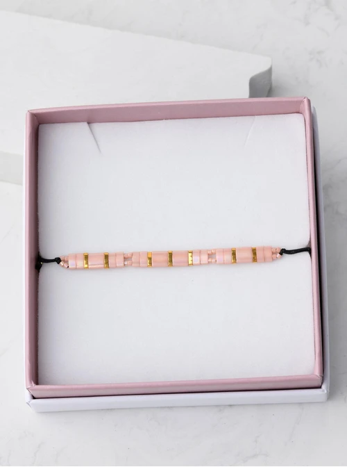 Bransoletka koraliki Miyuki, sznurek S105523Z00