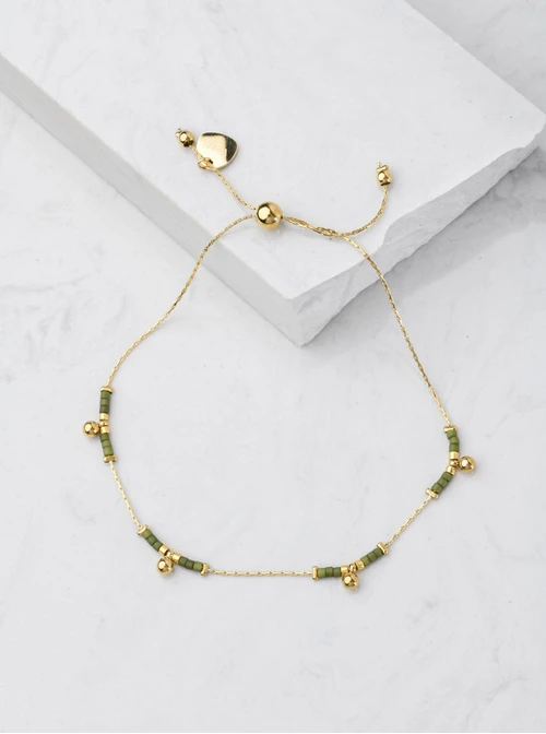 Bransoletka koraliki Miyuki, złoty S105646Z00