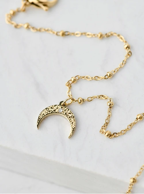 Bransoletka księżyc, złoty S105303Z00