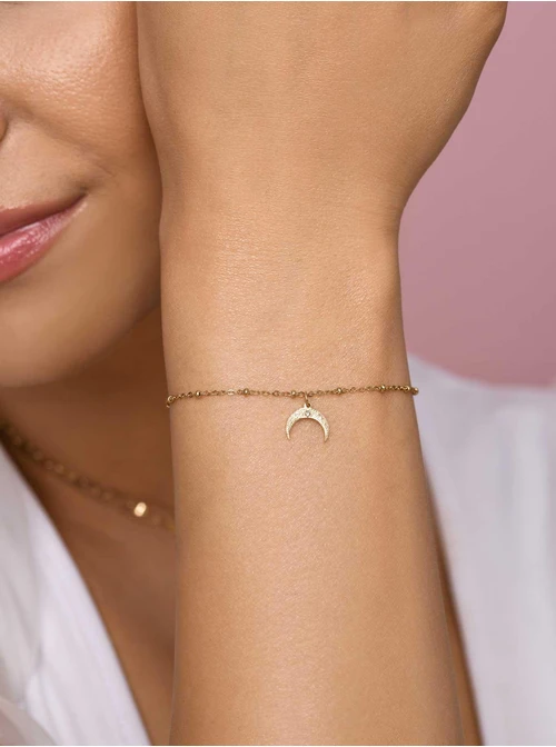 Bransoletka księżyc, złoty S105303Z00