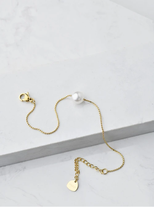 Bransoletka z perełką, złoty S105297Z00