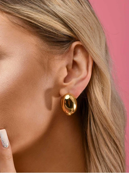 Kolczyki dmuchane, złoty S205155Z00