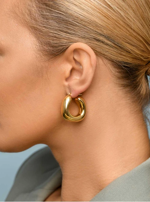 Kolczyki dmuchane, złoty S205498Z00