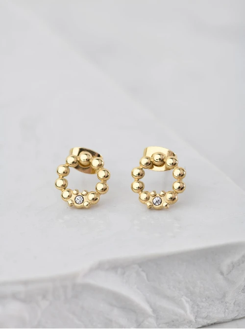 Kolczyki kółeczka, złoty S205120Z00