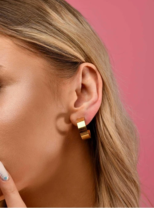 Kolczyki kółka (2,2 cm), złoty S205147Z00