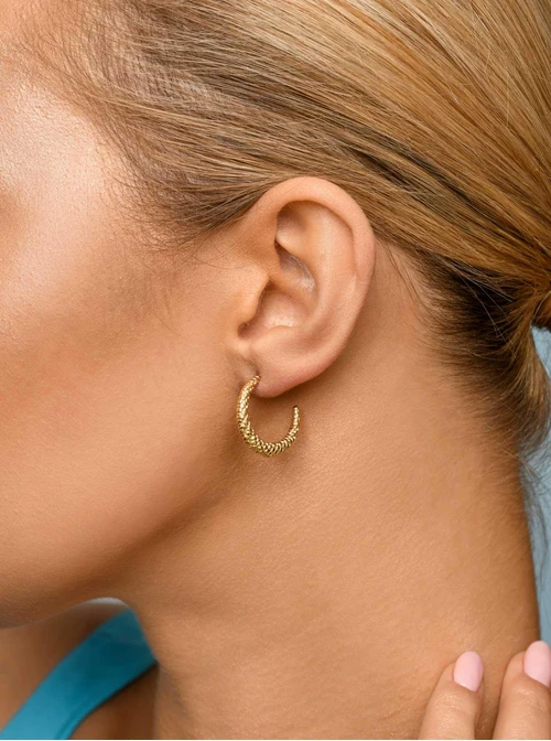 Kolczyki księżyce, złoty S205435Z00