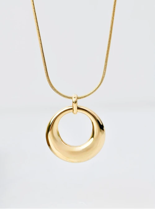 Naszyjnik kółko, złoty S305381Z00