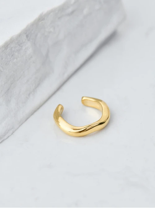 Nausznica fala, złoty S205169Z00