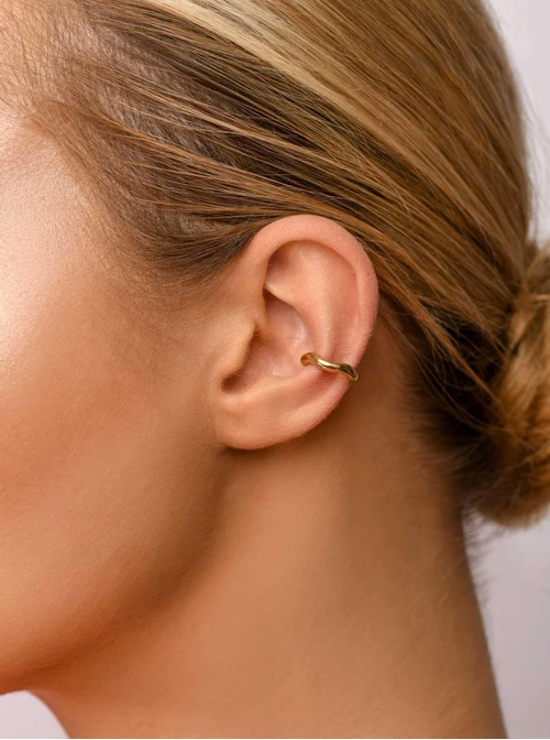 Nausznica fala, złoty S205169Z00