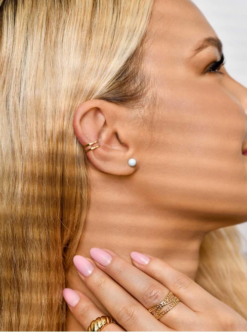 Nausznica kółeczko, złoty S205162Z00