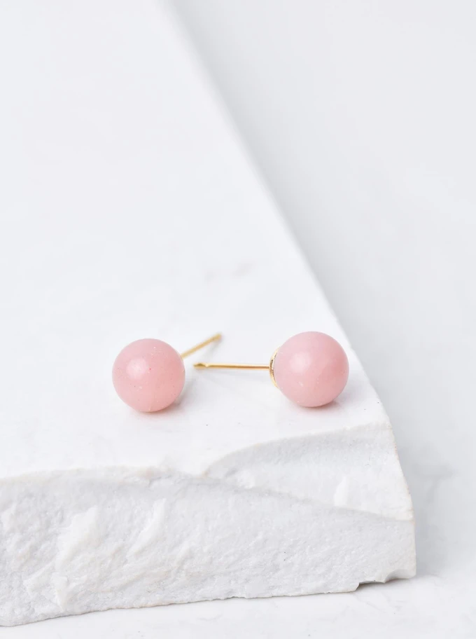 Kolczyki Opal Pudrowy, złoty S206781Z00