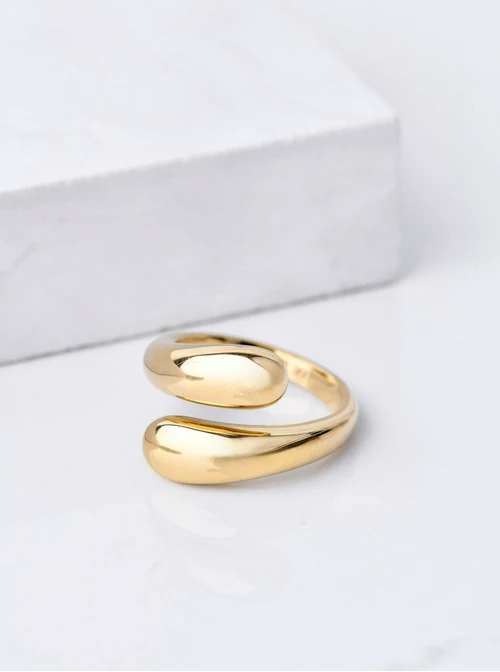 [Zestaw] Kolczyki dmuchane sopelki, złoty S206435Z00