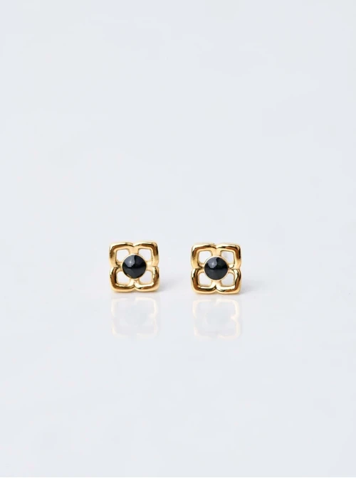 [Zestaw] Naszyjnik kwiatuszki lilijki, złoty S306024Z00