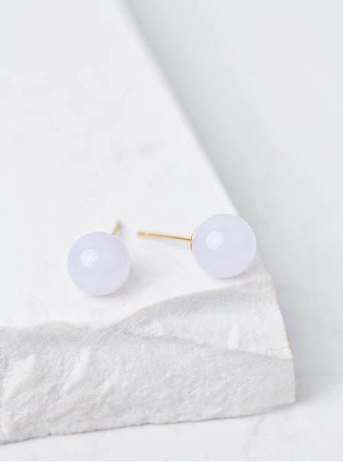 Kolczyki Akwamaryn, złoty S206771Z00